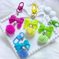 Móc treo điện thoại mini các mẫu NƠ cute dễ thương - nhiều mẫu