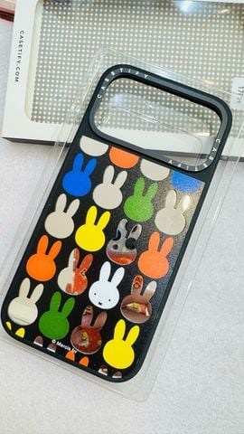 Case Ốp Điện thoại iPhone CaseTify Thỏ Miffy Classic Pattern Case iPhone 17/16/15/14/13Promax