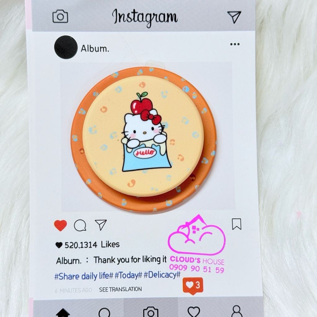 POPSOCKET Magsafe Nam Châm Hít Hello Kitty Kute