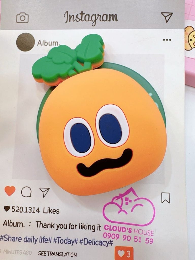 POPSOCKET Magsafe Nam Châm Hít Mẫu Đồ Ăn