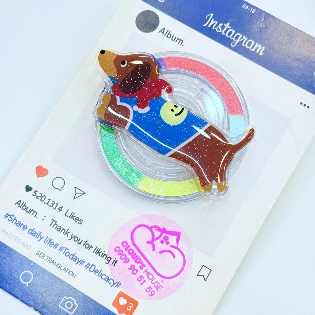 POPSOCKET Magsafe Nam Châm Hít CHÓ - MÈO Kute