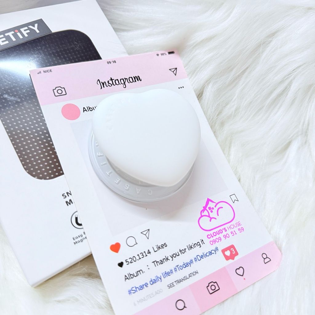 POPSOCKET Magsafe Nam Châm Hít CaseTify BÔNG HOA đê Chữ C