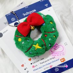 Móc Khóa Gấu Bông Giáng Sinh