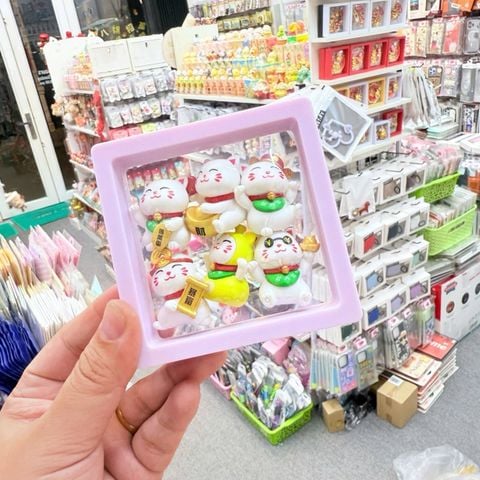 Hộp mèo mini thần tài nhiều kiểu