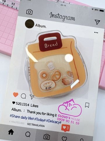 POPSOCKET Magsafe Nam Châm Hít Mẫu Đồ Ăn