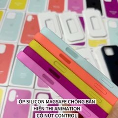 Case Ốp điện thoại iPhone Silicone Magsafe Chính hãng Apple iPhone 13/14/15/16/Pro/Promax