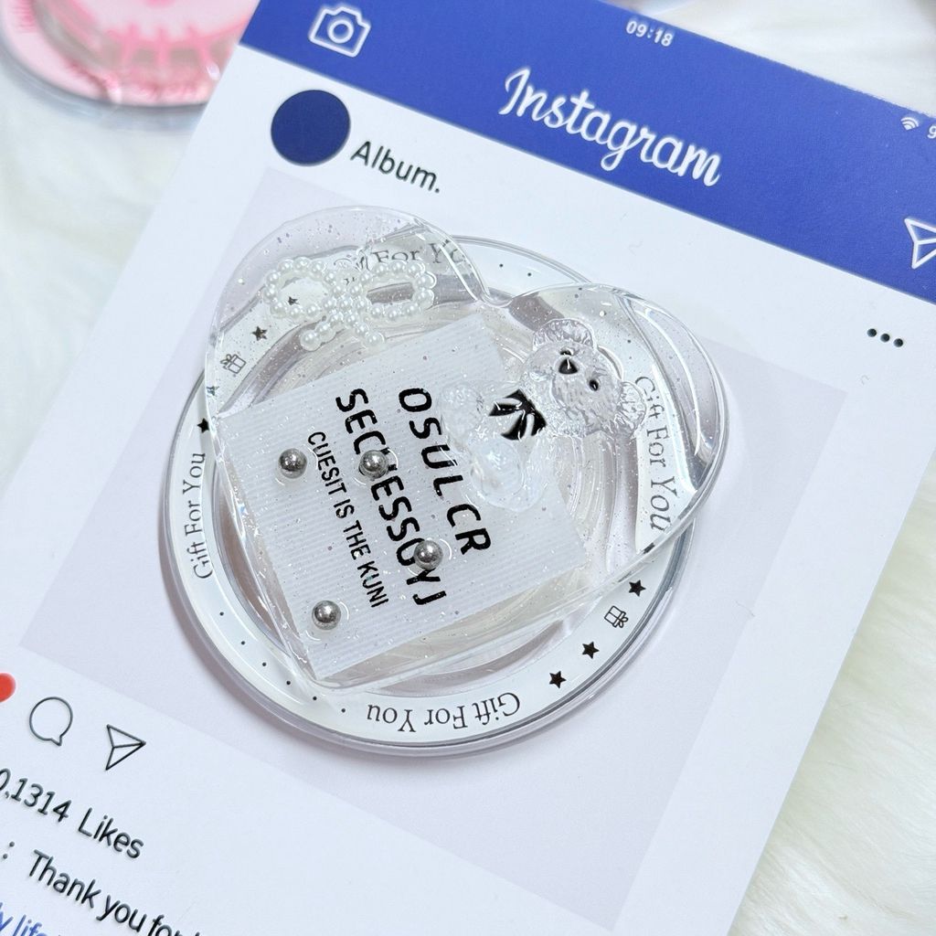 POPSOCKET Magsafe Nam Châm Hít Hình Trái Tim