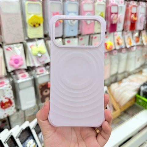 Case Ốp Điện thoại iPhone Casetify Ripple Case TÍM PASTEL Magsafe Basic iPhone 17/16/15Pro/Promax