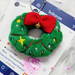 Móc Khóa Gấu Bông Giáng Sinh