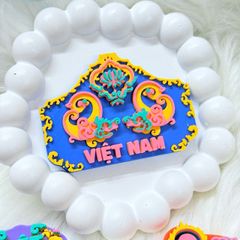 CNHN- Nam Châm Hít/ Dán Tủ Lạnh Quà Lưu Niệm Việt Nam Fridge Magnet - Refrigerator Magnet