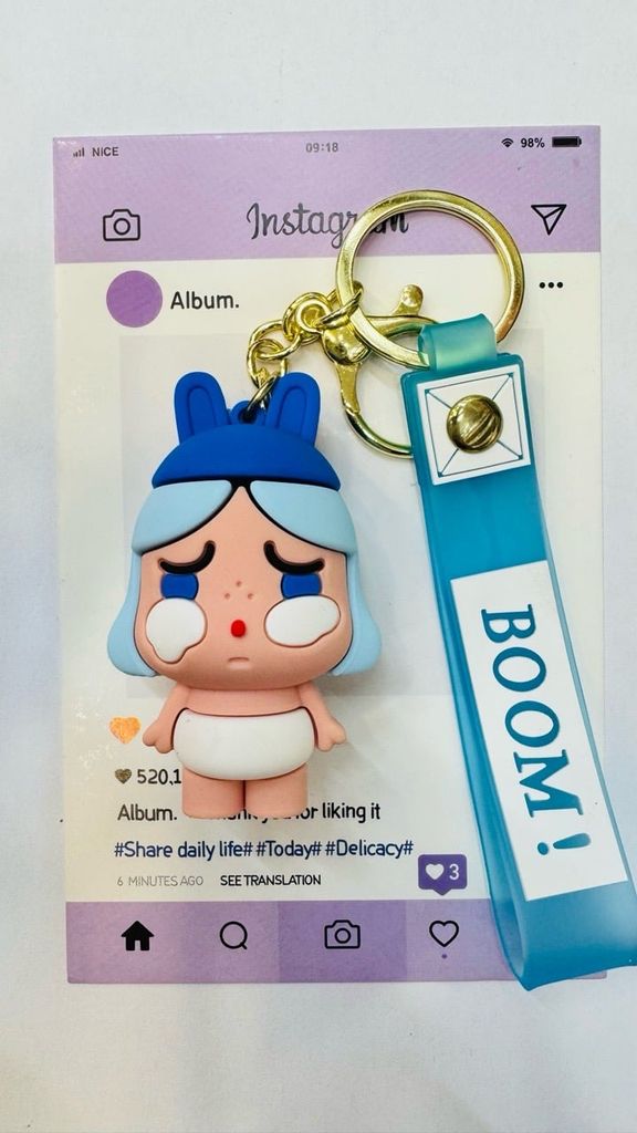 Móc Khóa Cry Baby Boom