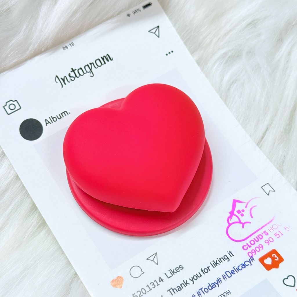 POPSOCKET Magsafe Nam Châm Hít Hình Trái Tim