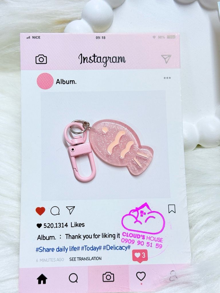 Móc treo điện thoại mini nhân vật cute dễ thương - nhiều mẫu