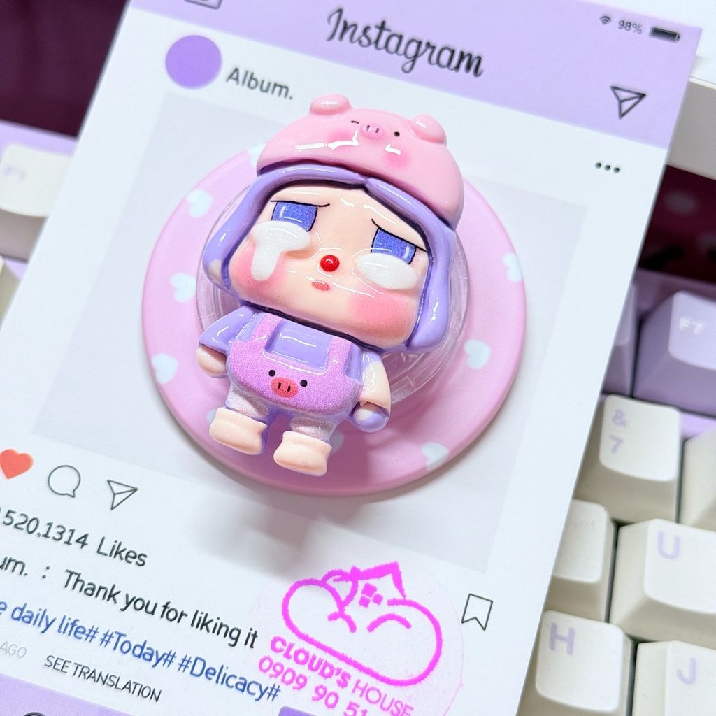 POPSOCKET Magsafe Nam Châm Hít CRY BABY Kute