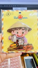 Nam Châm Gỗ 3D Trang Trí Tủ Lạnh Fridge Magnet - Món Ăn- Quà lưu niệm - Việt Nam (VietMories)