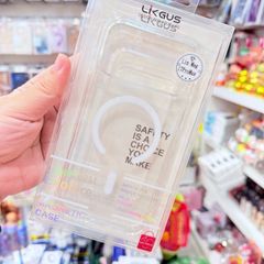 Case Ốp điện thoại iPhone Likgus Trong LIn Magsafe Khoét Camera Không Vàng iPhone 17Promax/Pro/Air