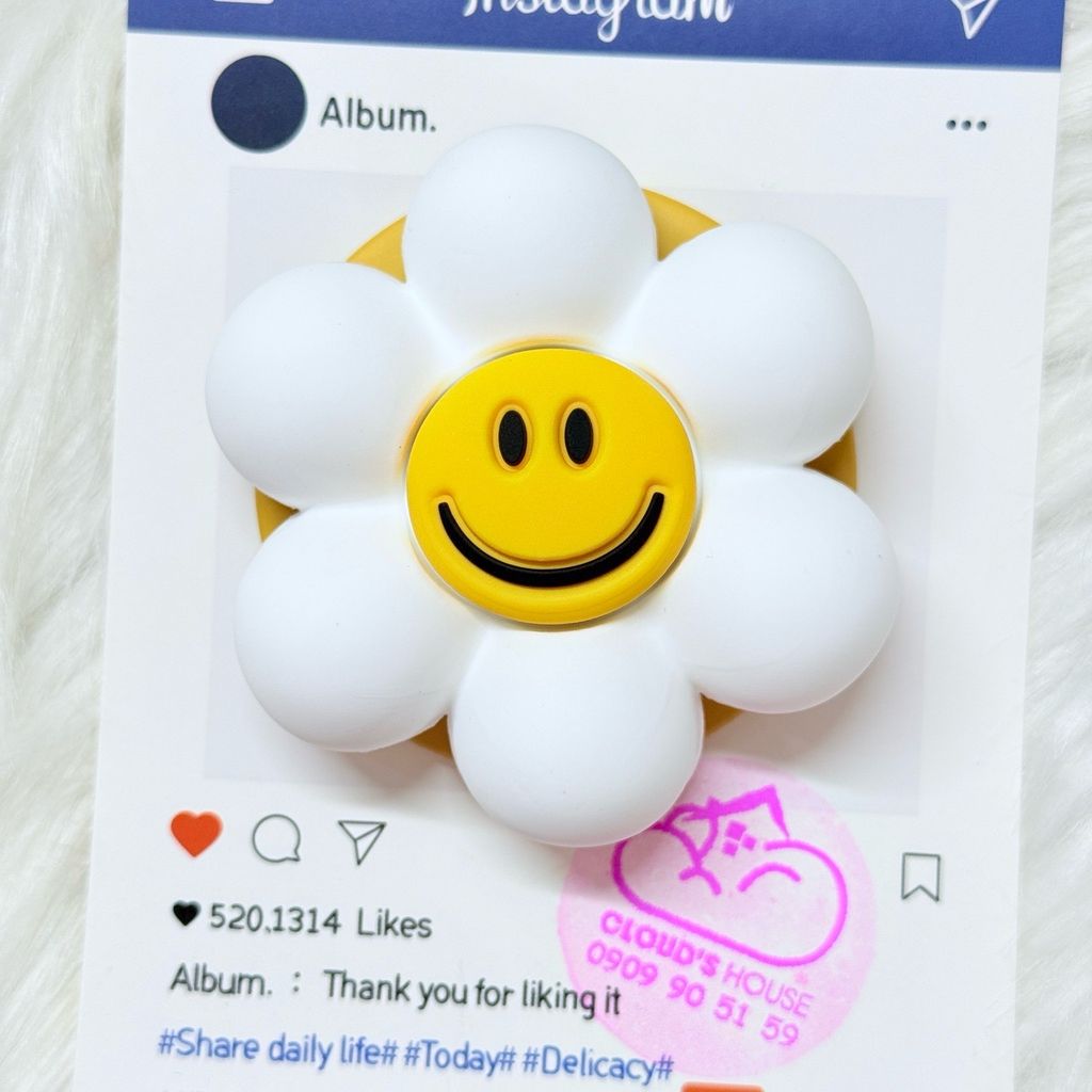 POPSOCKET Magsafe Nam Châm Hít Mẫu BÔNG HOA