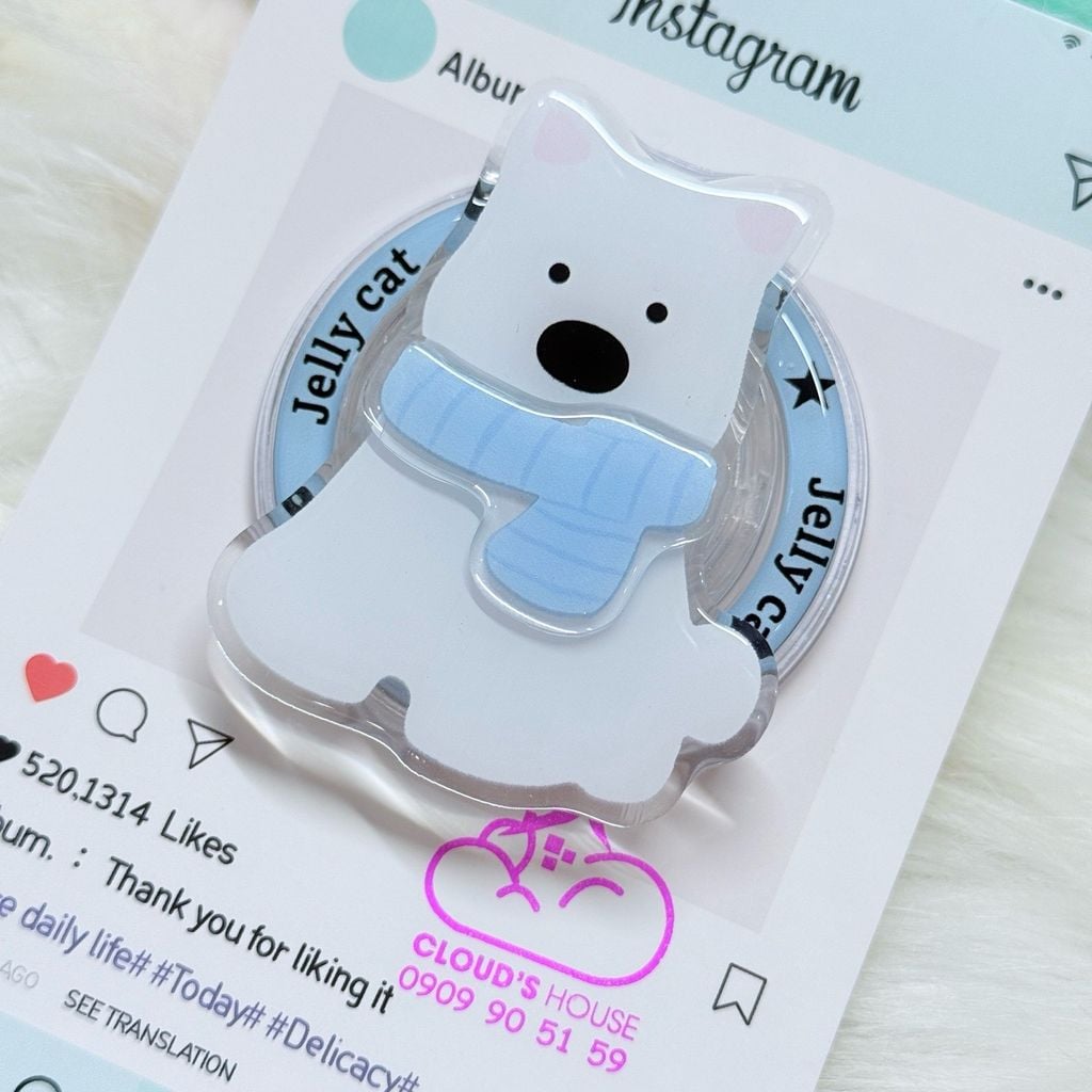POPSOCKET Magsafe Nam Châm Hít CHÓ - MÈO Kute