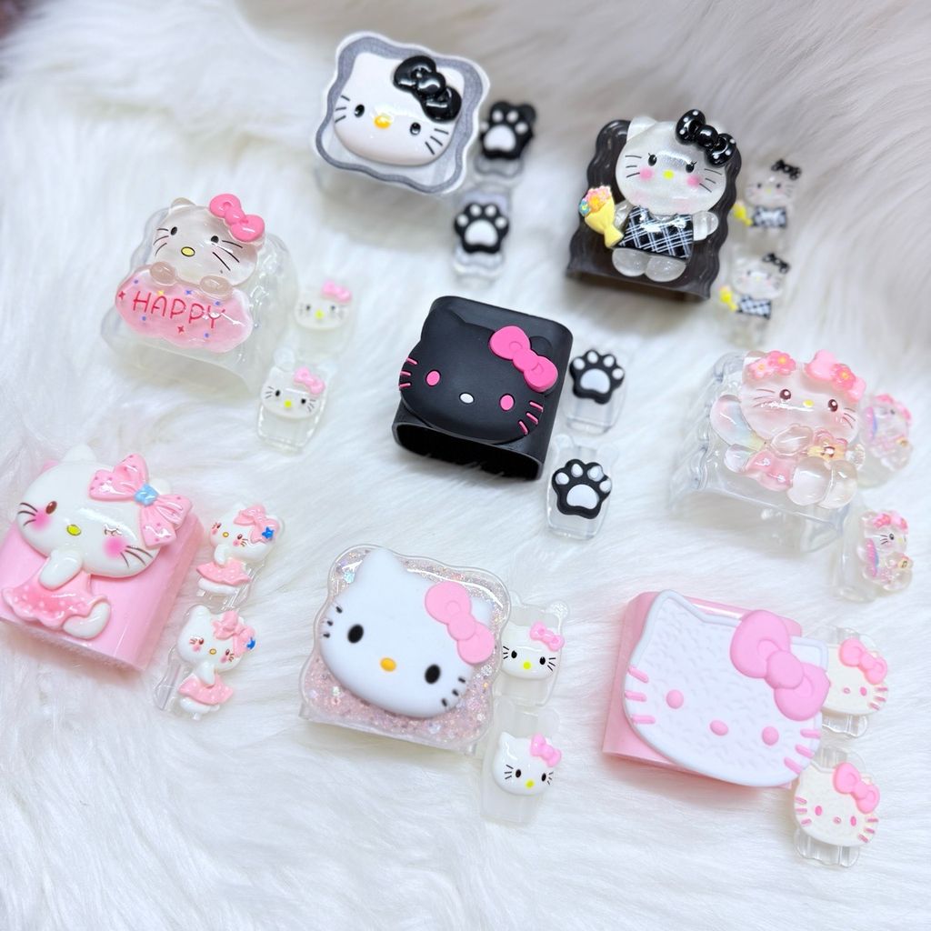 COMBO BẢO VỆ CÓC CÁP SẠC HELLO KITTY