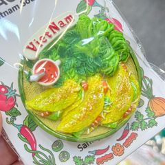 Nam Châm Gỗ 3D Trang Trí Tủ Lạnh Fridge Magnet - Món Ăn- Quà lưu niệm