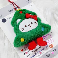 Móc Khóa Gấu Bông Giáng Sinh
