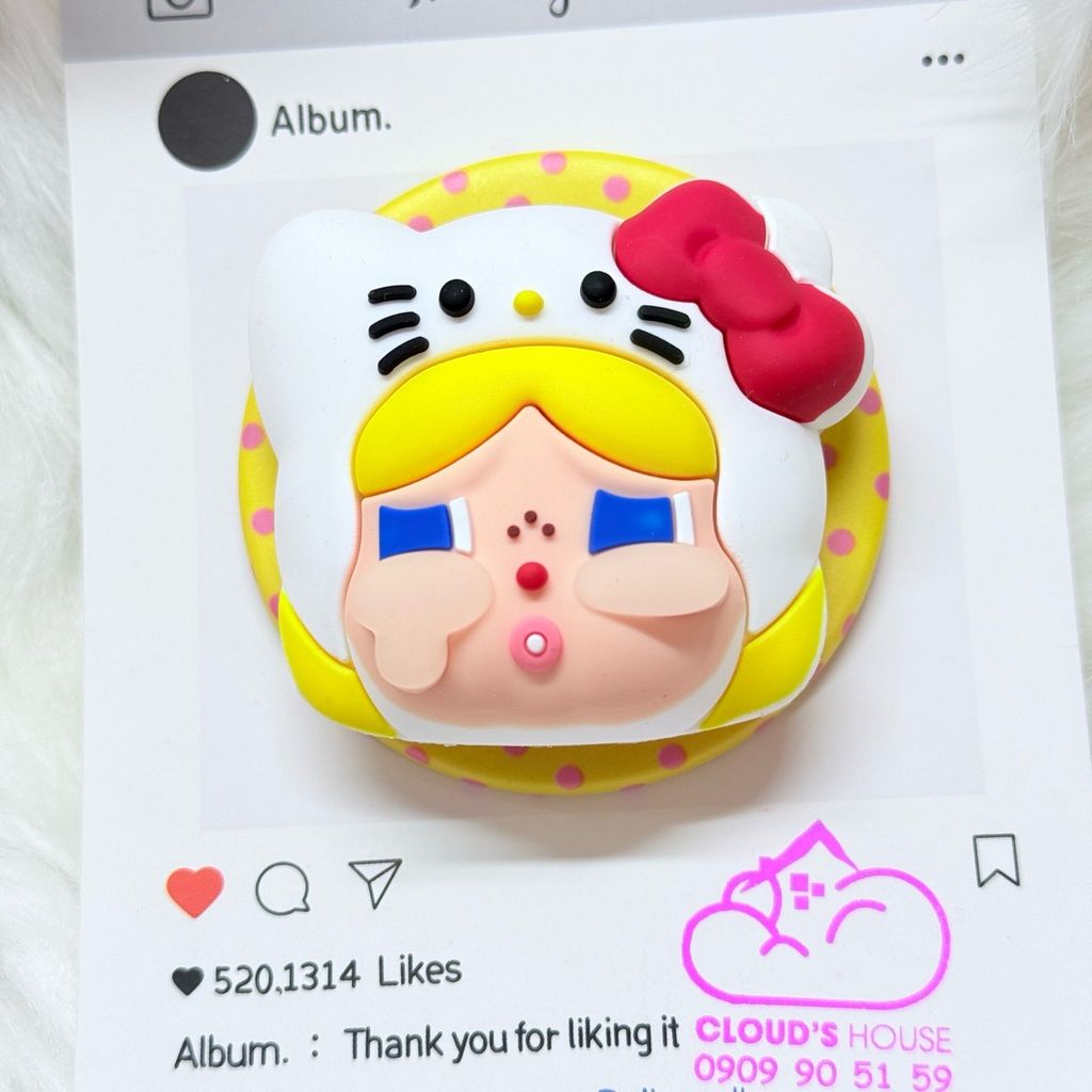 POPSOCKET Magsafe Nam Châm Hít CRY BABY Kute