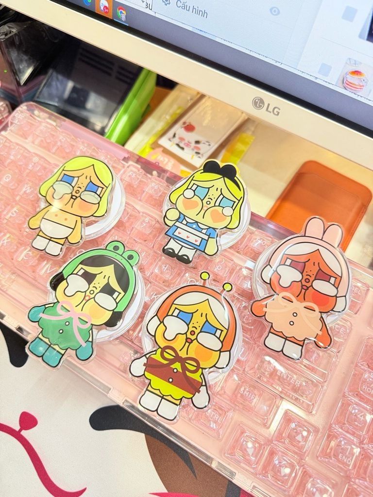 POPSOCKET Magsafe Nam Châm Hít CRY BABY Kute