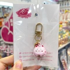Móc Treo Mèo May Mắn Lớn Nhiều Màu