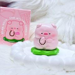 Set Bộ mô hình heo giác ngộ tụng kinh cute trang trí bàn làm việc để xe oto, đồ chơi vô tri để bàn dễ thương