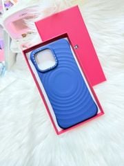 Case Ốp Điện thoại iPhone Casetify Ripple Case Xanh Dương Đậm Magsafe Basic iPhone 17/16/15Pro/Promax
