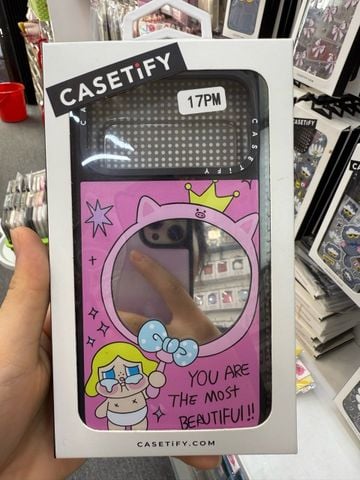 Case Ốp Điện thoại iPhone CaseTify Cry Baby Mặt Gương Con Heo 17Promax