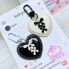 Móc treo điện thoại mini cute dễ thương - MẪU TRÁI TIM