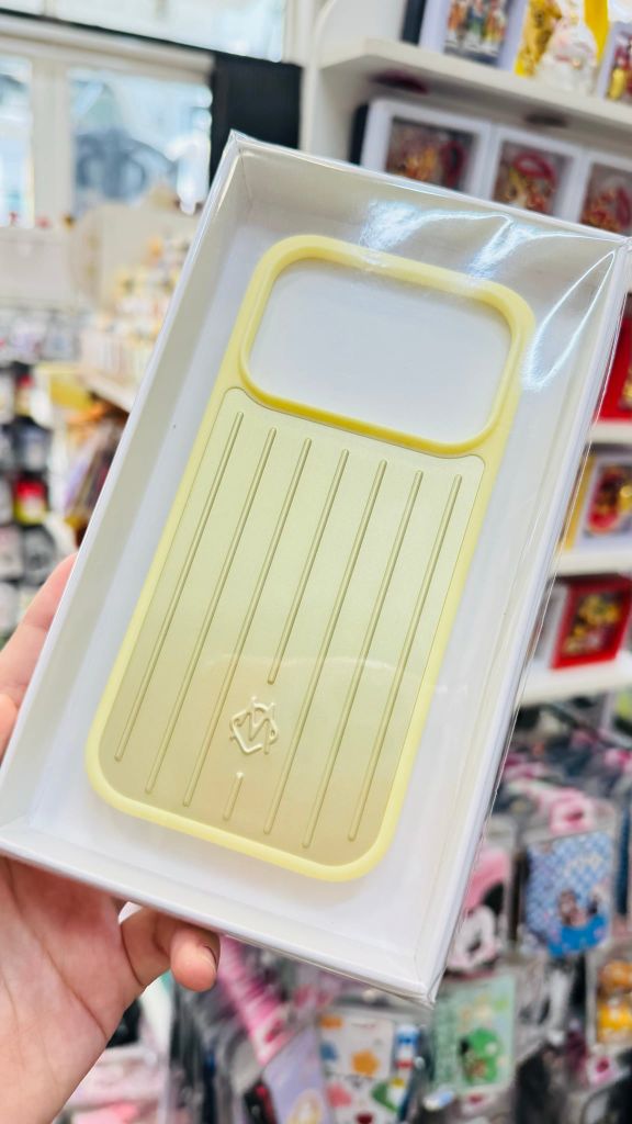 Case Ốp điện thoại iPhone Vân Vali RIMOWA Nhiều Màu Dòng iPhone 17Pro