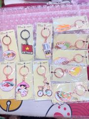 Móc Khoá/ Móc Treo Metal Keychain thuần Việt Trang Trí Quà Lưu Niệm Việt Nam