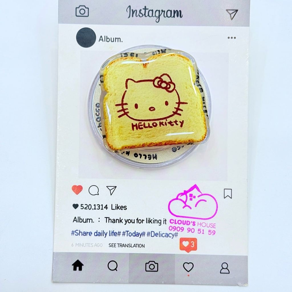 POPSOCKET Magsafe Nam Châm Hít Hello Kitty Kute
