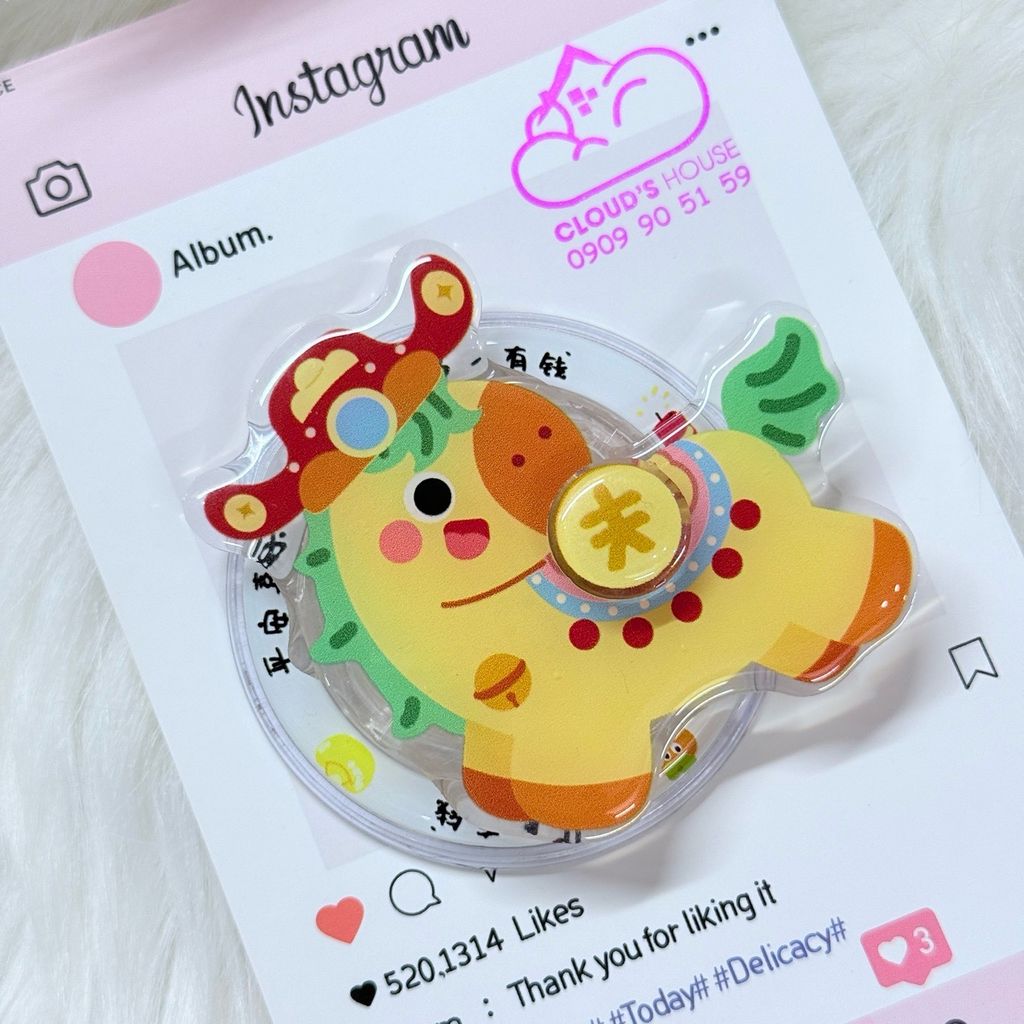 POPSOCKET Magsafe Nam Châm Hít Mẫu Ngựa