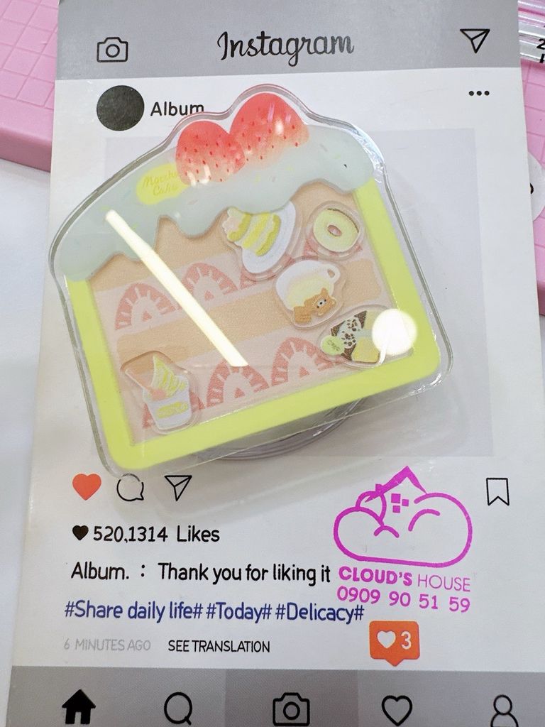 POPSOCKET Magsafe Nam Châm Hít Mẫu Đồ Ăn