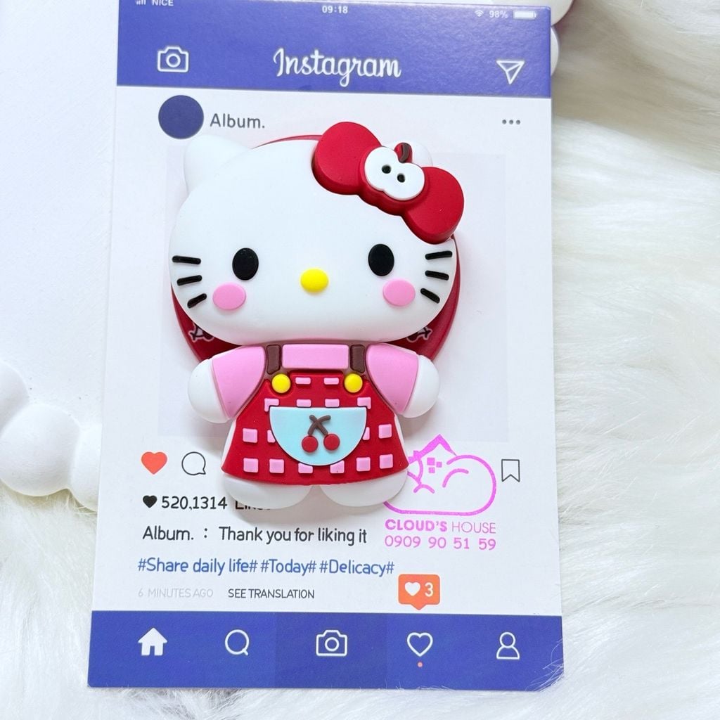 POPSOCKET Magsafe Nam Châm Hít Hello Kitty Kute