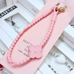 DÂY BI CHARM HOA Silicone CHỐNG BẨN kèm charm