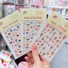 Sticker 5D Nổi Mini Nails/ Điện Thoại