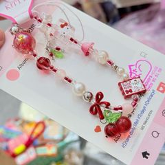 Dây đeo điện thoại ngắn Hello Kitty charm Kute (Quảng Châu, Thái Lan)