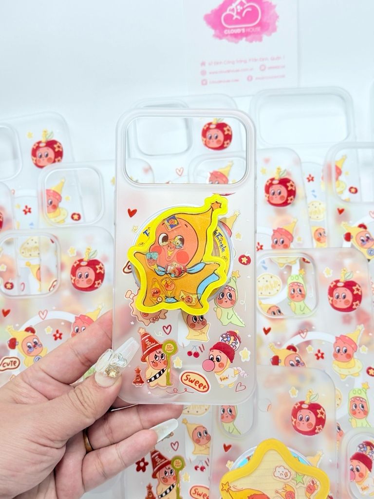 Case Ốp điện thoại iPhone Twinkle Twinkle Sweet Nhám Magsafe iPhone 13/14/15/16/17 Pro/Promax