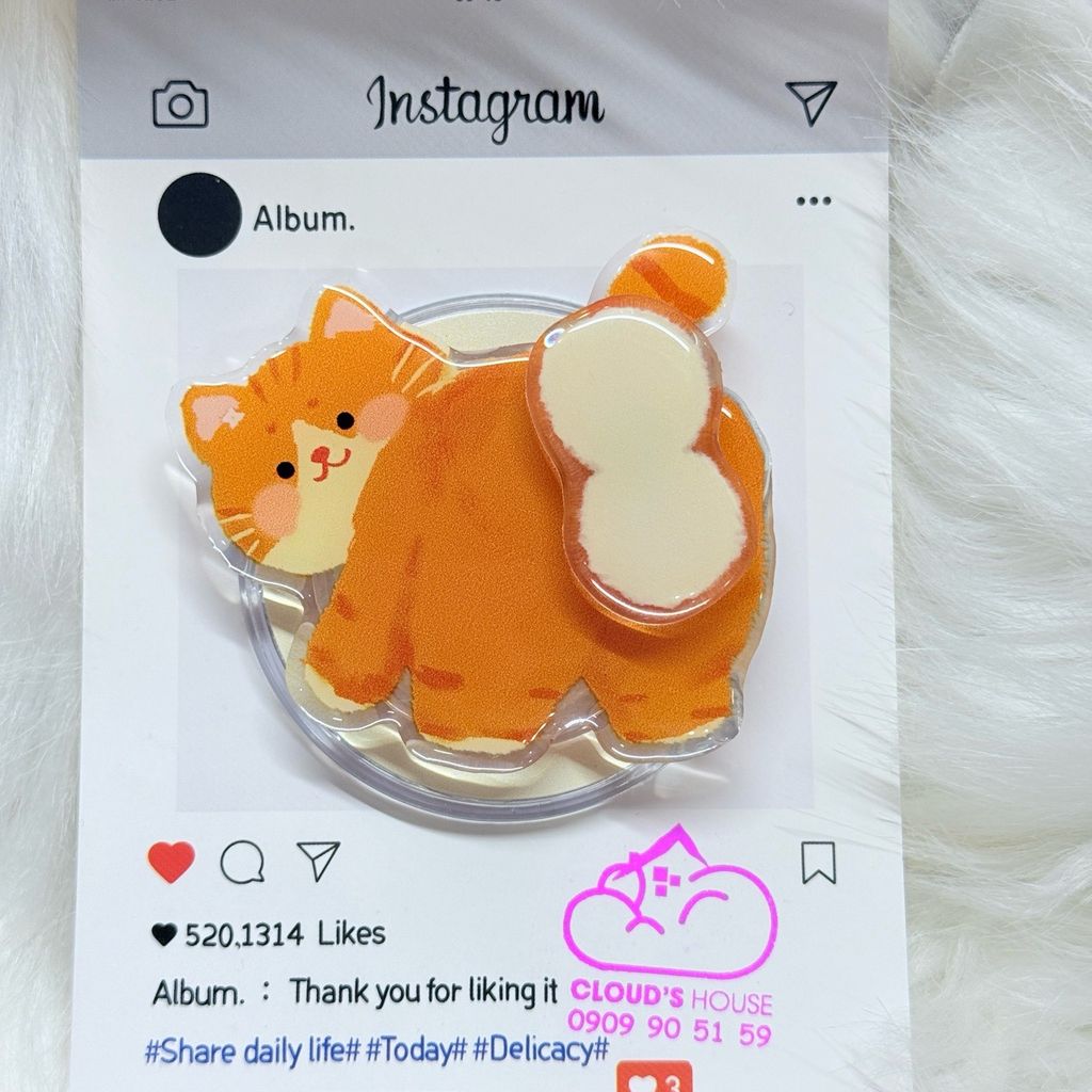 POPSOCKET Magsafe Nam Châm Hít CHÓ - MÈO Kute