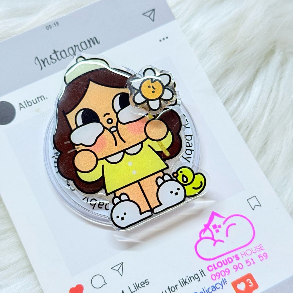 POPSOCKET Magsafe Nam Châm Hít CRY BABY Kute