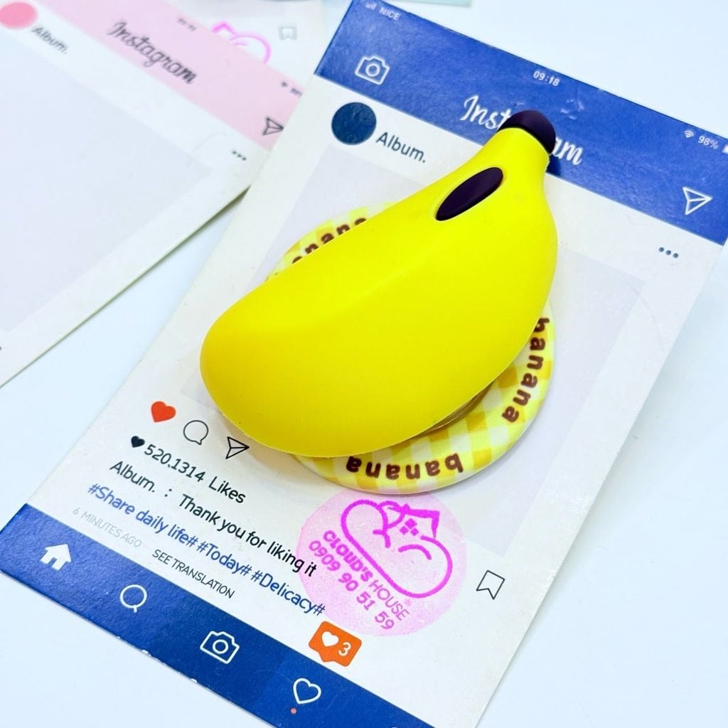 POPSOCKET Magsafe Nam Châm Hít Mẫu Đồ Ăn