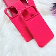 Case Ốp Điện thoại iPhone Casetify Ripple Case Đỏ Magsafe Basic iPhone 17/16/15Pro/Promax