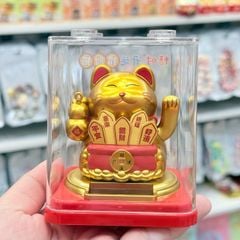Mèo Thần Tài Nhựa Vẫy Tay Tài Lộc - Năng Lượng Mặt Trời- TẾT 2026 (Nhiều Mẫu)