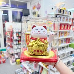 MÈO THẦN TÀI Cầm Vàng & Liểng Size Lớn- Mèo May Mắn - TẾT - Năng Lượng