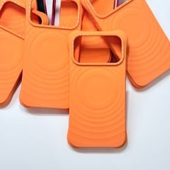 Case Ốp Điện thoại iPhone Casetify Ripple Case Cam - Orange Magsafe Basic iPhone 17/16/15Pro/Promax