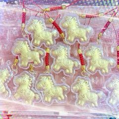 Móc Treo/Móc Khoá Điện Thoại Ngựa Vàng May Mắn Phát Tài- TẾT